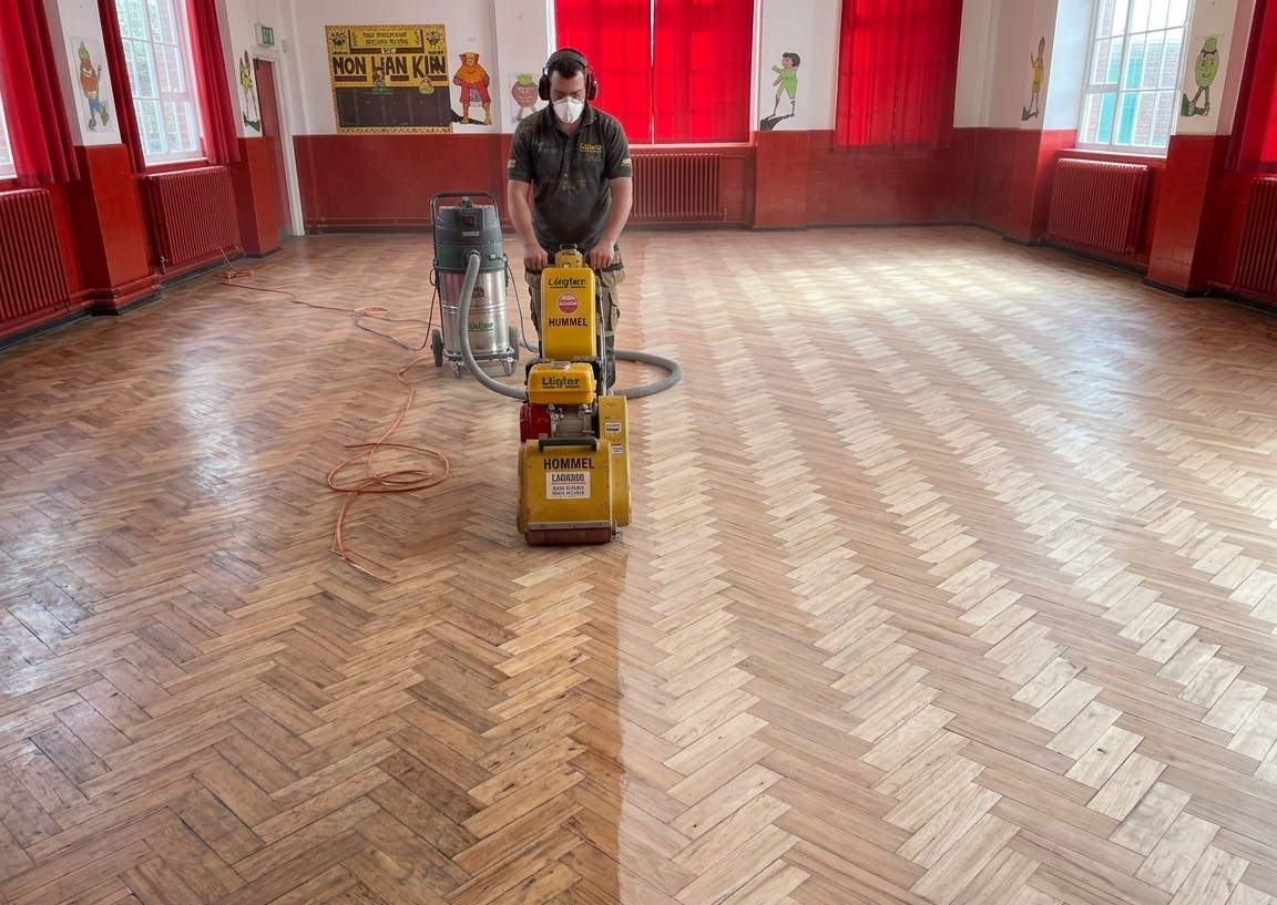 school-parquet-floor-sanding-new-southgate-n11